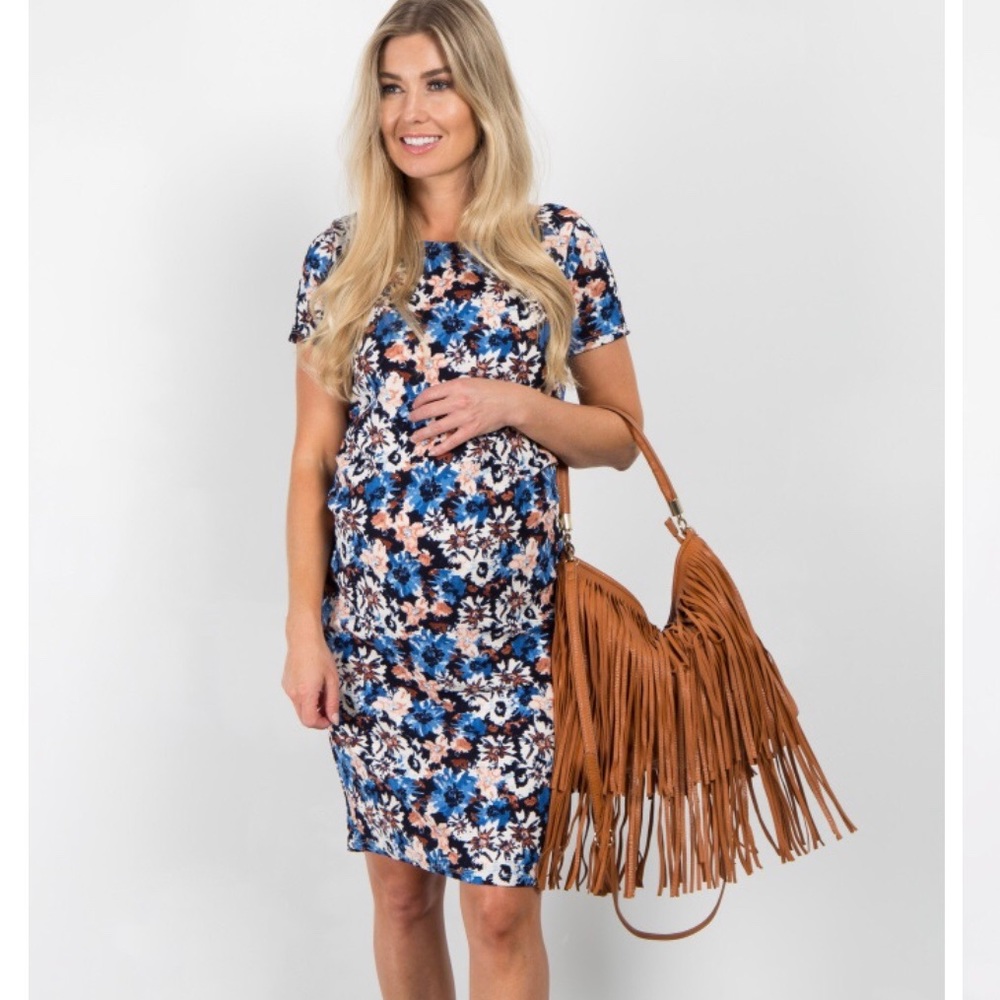 PinkBlush Maternity Fitted Dress